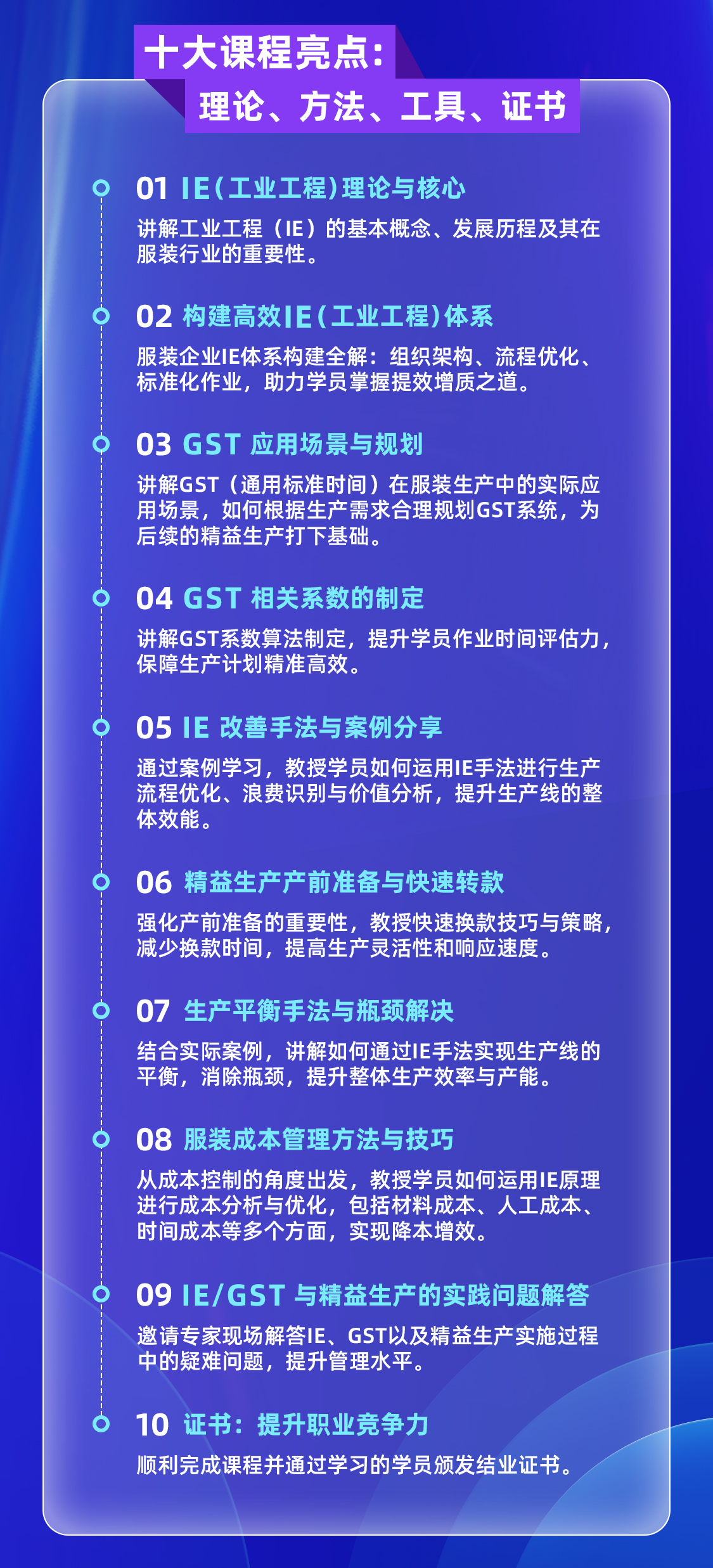 標準工時,GST軟件,服裝IE軟件